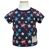 (ポスター) POSTAR　トロピカルスター TEE キッズ Tシャツ　チャコール　110cm