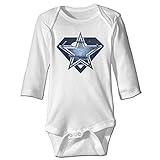 クール 子供 ダラス カウボーイズ ダイヤモンド ロゴ Tシャツ カジュアル White Size 24 Months