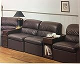 ソファ脇やベットサイドに最適「サイドテーブル　20Ｃ　ダーク　上フタ式」完成品　在庫限り