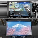 WEIPIN 【2枚組:ナビ+リアモニター】強化ガラス フィルム 新型 アルファード40系 ヴェルファイア 14インチ カーナビ 保護フィルム 13.2型 後席ディスプレ リアモニター ナビ フィルム 9H 傷防止 HD 低反射 自己吸着 トヨタ 新型ヴェルファイア 40系 新型アルファード カスタム パーツ アクセサリー