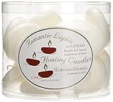 High Quality0 Round Floating Candles, Cream
