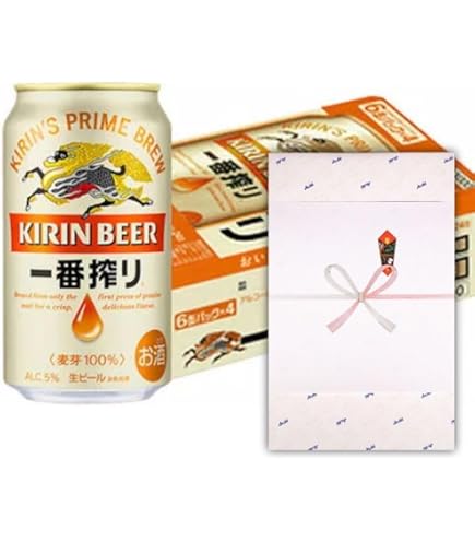 Amazon.co.jp: キリン 一番搾り 350ml 缶 1ケース (24本入) : 食品