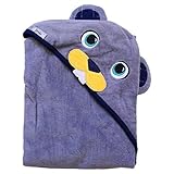 Extra Large 40x30 Velour Hooded Towel, Beaver, Frenchie Mini Couture by Frenchie Mini Couture