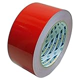 まつうら工業 室内平滑面用 ニューアートラインテープ 幅50mm 長さ30m 赤