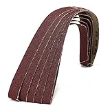 Generic 5pcs 25x1060mm 60 Grit Sanding Belts Abrasive Belts Polishing Tool