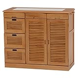 キッチンカウンター 収納家具 キャスター付き