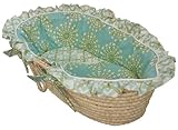 Hoohobbers Moses Basket - Burst Seagrass by Hoohobbers