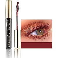 Amazon.co.jp: Boobeen カラーマスカラ ボリュームと長さ、防水アイ