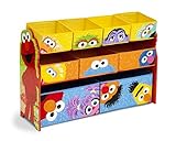 Delta Children Deluxe Multi Bin Organizer, Sesame Street by Delta Children [並行輸入品]