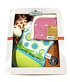 パパジーノ ズービーペッツ きりん 出産 お祝い セット ビブ ガーゼ ハンカチ ピンク (AM_ZPG111-23)