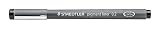 ステッドラー(STAEDTLER) 水性ペン ピグメントライナー ブラック 0.2mm 10本 黒 308 02-9