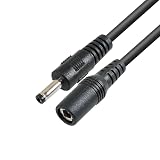 ZUUN (ズーン) 外径4.0mm 内径1.7mm 2m (オス)-(メス) 延長用DC電力供給ケーブル 対応電力12V 2Aまで 外付けDVDや学習用タブレットやカーナビ PSPなど (2m延長)
