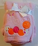 Snugly Baby Embroidered Girl Blanket Pink Worm by Snugly Baby [並行輸入品]