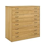 総桐ダンス　100幅　8段(SM-CTO8)