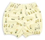 マックザヤック(Mak the yak) バブル ボトム バルーン パンツ かぼちゃ ブルマ 出産祝い ベビー 新生児 ギフト プレゼント コットン 100% NY発 (アヒル柄) 3-6M(70cm