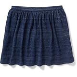 オールドネイビー OLD NAVY/ テクスチャースカート NightFライト ボトムススカート(スコート) L (10～12歳)【並行輸入】