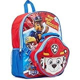 Paw Patrol Boys 16 Backpack and Lunch Bag Box Marshall [並行輸入品]