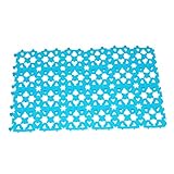MMRM 1X プラスチックアンチスリップマット安全キッチンバスルームトイレバスマットカバー ブルー