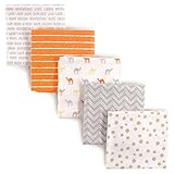 Luvable Friends Flannel Receiving Blankets, Camel by Luvable Friends