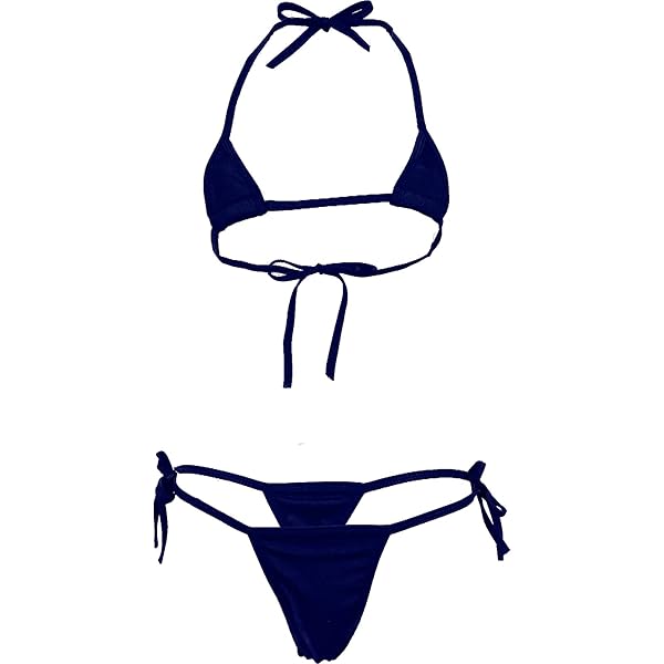 Amazon.co.jp: マイクロビキニセット 上下セット フリーサイズ