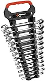 Wilmar Performance Tool W30642 Metric Ratcheting Wrench Set, 12-Piece [並行輸入品]