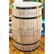 ハワイ　コナコーヒー　コーヒー豆樽　36個　プランター　観葉植物用　植木 3110様 ハワイ コーヒー豆樽 36個 プランター - メルカリ