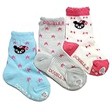 ダブルB(mikihouse) ３Ｐソックスパック 靴下 (11-13ｃｍ, クルー-白(01))