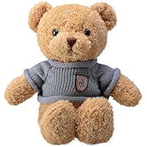 Amazon.co.jp: テディベア人形ドレッシングクマぬいぐるみ