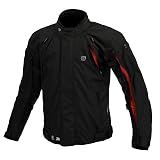 [KOMINE] バイク用ジャケット 07-5994 メンズ ブラックレッド L