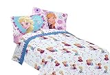 Disney Frozen Warm Heart Microfiber Full Sheet Set [並行輸入品]