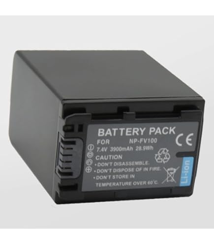 Amazon | USB充電器 + NP-FH100 / NP-FV100 / NP-FV100A 互換