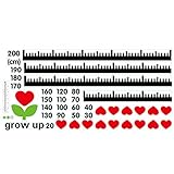 AMAA 子供身長計 ウォールステッカーハット　動物柄　子供の成長記録 卒園 入園 記念 プレゼント 測定範囲：50～ 170cm 20~200cm (動物)