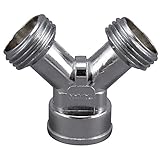 Plumb Pak pp850 – 1クロムメッキホースYコネクタ、キャストメタル、