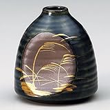 丸紋金ススキミニ花瓶 [8.5cm 171g] 【花瓶】 | 料亭 旅館 和食器 飲食店 おしゃれ 食器 業務用