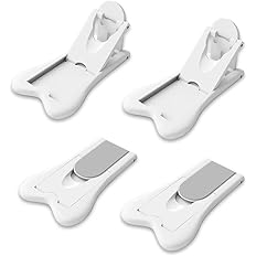 Amazon ベビーガード ４個入り スライドドア ロック 窓ストッパー 引き戸ロック 子供安全ロック 赤ちゃん守り ドア開け防止 指はさみ ケガ いたずら防止 防犯対策 安全対策 子供 ペット用 7 2cm 4 2cm ホワイト By Viaky ドアロック ストッパー ベビー マタニティ