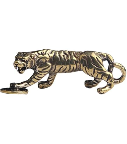 Amazon.co.jp: 風水インテリア 風水 虎の置物 とら 置物 銅製 虎 トラ