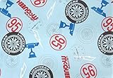 Pixar Cars Fastest Team (Flat Top Sheet Only) Size TODDLER Boys Girls Kids Bedding by Disney