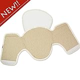 あかちゃんといっしょ 首かっくんにならない頭あて ヘッドサポート セパレートタイプ ナチュラルストライプ