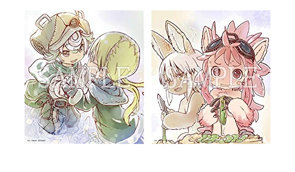 Amazon Co Jp 劇場版メイドインアビス 深き魂の黎明 2週目来場者特典 つくしあきひと先生描き下ろしイラストミニ色紙全２種セット ホーム キッチン