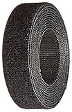 Velcro Cable Tie, Continuous Roll, Perforated Every 8" Bundle Diameter, 0.75" Width, 80" Length, Bla
