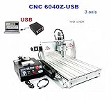CNC 6040Z 3軸 フライス盤 デスクトップ彫刻機 USBポート DIY Desktop Engraving Machine Router