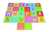 Alphabet Puzzle ABC Play Mat 26 Tiles EVA Foam Kids Rainbow Floor by Poco Divo [並行輸入品]