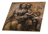 CT _ 126654 BLN Leonardo da Vinciコレクション – Virgin and Child with St Anne and St Judeレオナルド・ダ・ヴィンチ1499 