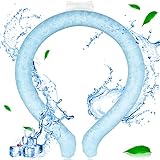 Sumeriy クールリング アイスネックリング 長持ち 繰り返し使用可能 冷却リング 28℃以下で自然凍結 電池不要 爽快 結露しない 冷