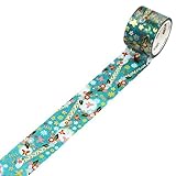 WRC マスキングテープ 友禅 幅30mm×5m 浅葱 YZ-MT30-004