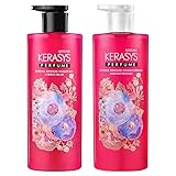 2本セット【KERASYS 公式】600ml パフューム シャンプー＆コンディショナー ケラシス韓国シャンプー パフュームシャンプーダメージケア ヘアケア 韓国コスメ (スプリングブリーズ)