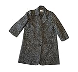 [FERE8890] 子供服 コート オーバーコート ロングタイプ イギリス風 キッズ 男女兼用 チェック柄 子供コート 修身 アウター 司会者 入学式 グレー 身長120cm左右