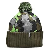 (パタゴニア)PATAGONIA ニット帽 パウダー タウン ビーニー 66061 キッズ 03.インダストリアルグリーン [並行輸入品]