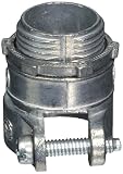 Halex 04207B Squeeze Connector Flexible Metallic Conduit Fitting Zinc Die Cast (25 Piece), 3/4 by Ha
