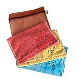 MoonFlower (ムーンフラワー) フェイスタオル 犬 ウサギ アニマル柄 かわいい 子供用 3枚セット (ネコ)